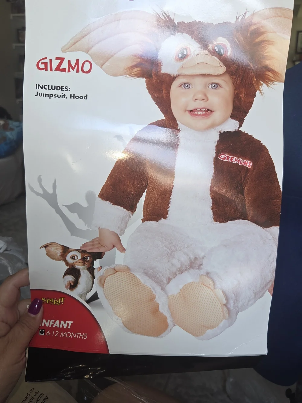 spirit Gizmo Gremlins costume #gremlins #costume #halloween